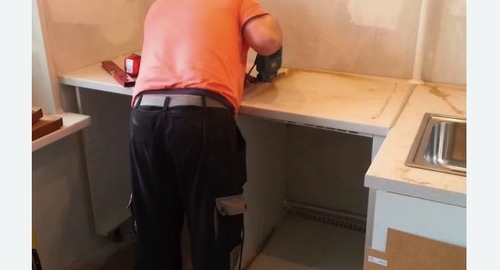 Сборка кухонного гарнитура. Семилуки